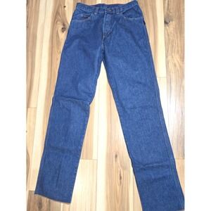 Riverside Westex Indura‎ FR Jeans Mens Blue Size 32x37 Unhemmed Flame Resistant